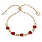 Pulsera Anne Klein Rojo Mujer