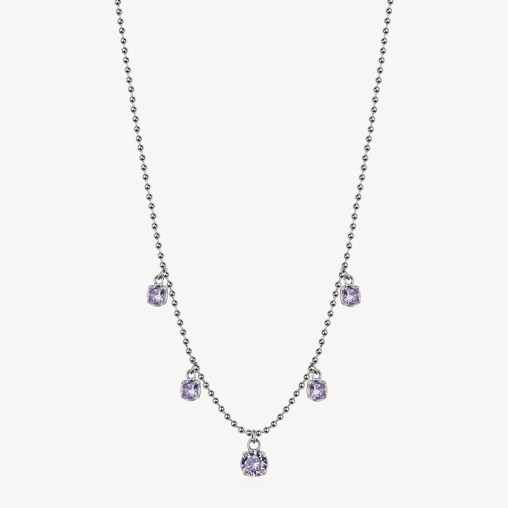 Collar Brosway BEIN013 Plateado Mujer
