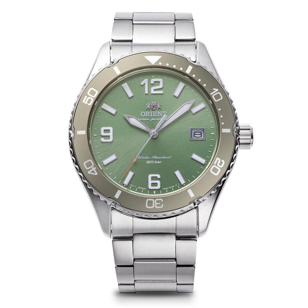 Reloj  Análogo  Hombre Orient Plateado RA-WJ0001E