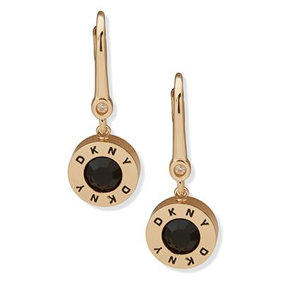 Aros Colgantes Donna Karan New York  dorado Mujer 04G00868