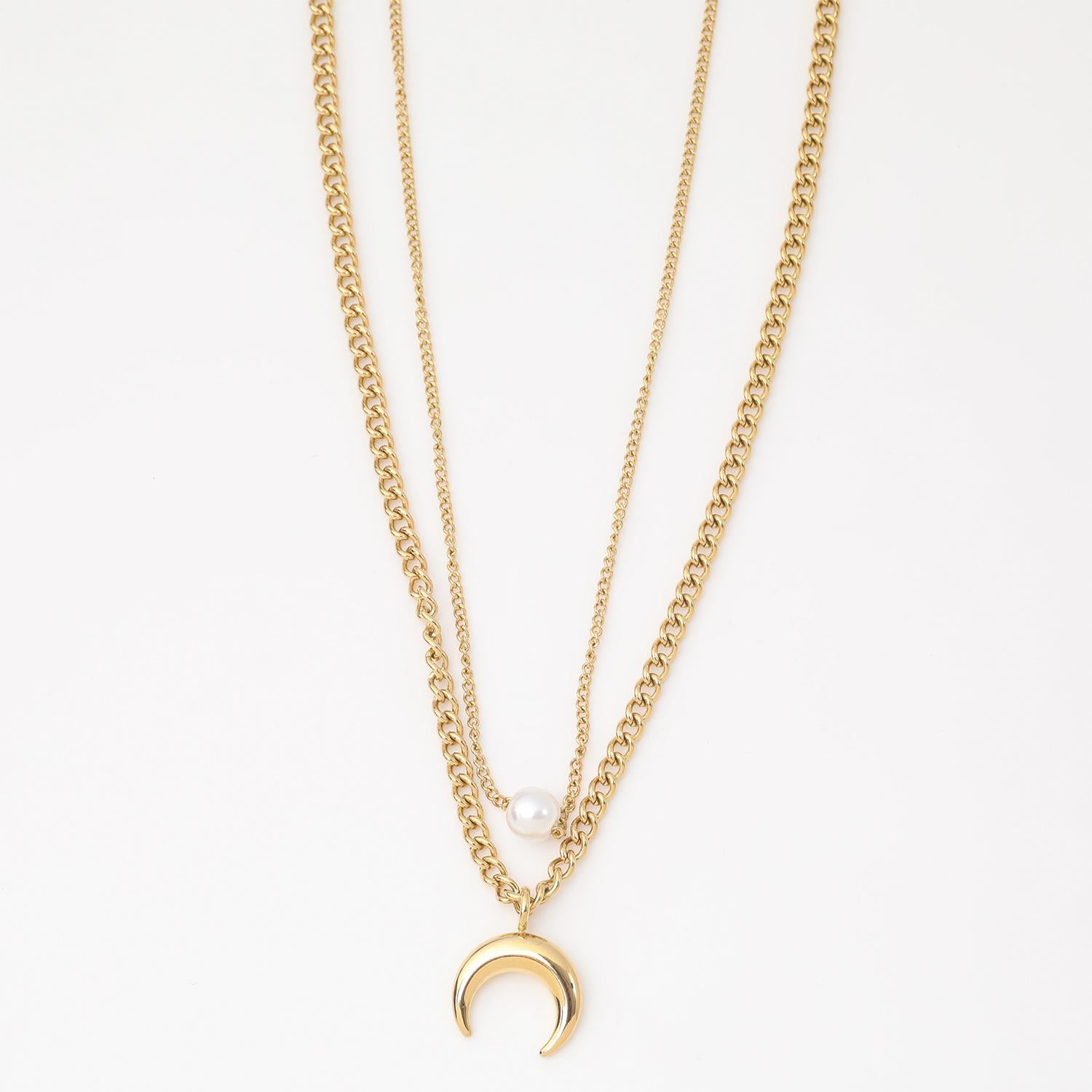 Collar 19V69 Italia Dorado STNE058