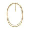 Collar Doble Michael Kors Dorado Mujer