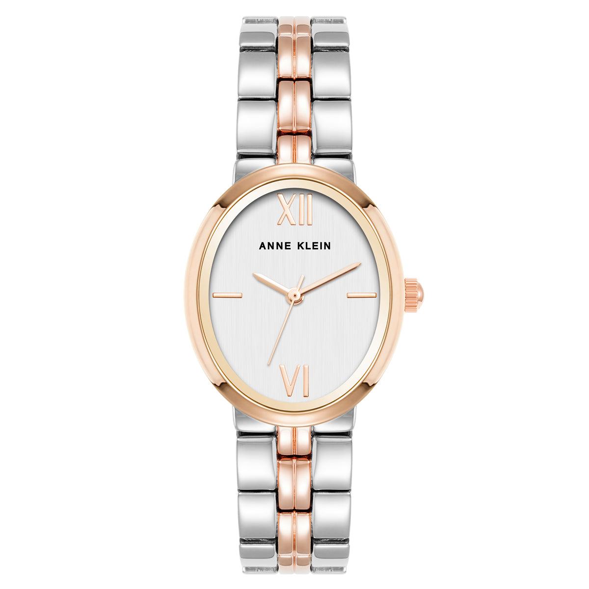 Reloj Análogo Anne Klein Bicolor Mujer AK-5021SVRT
