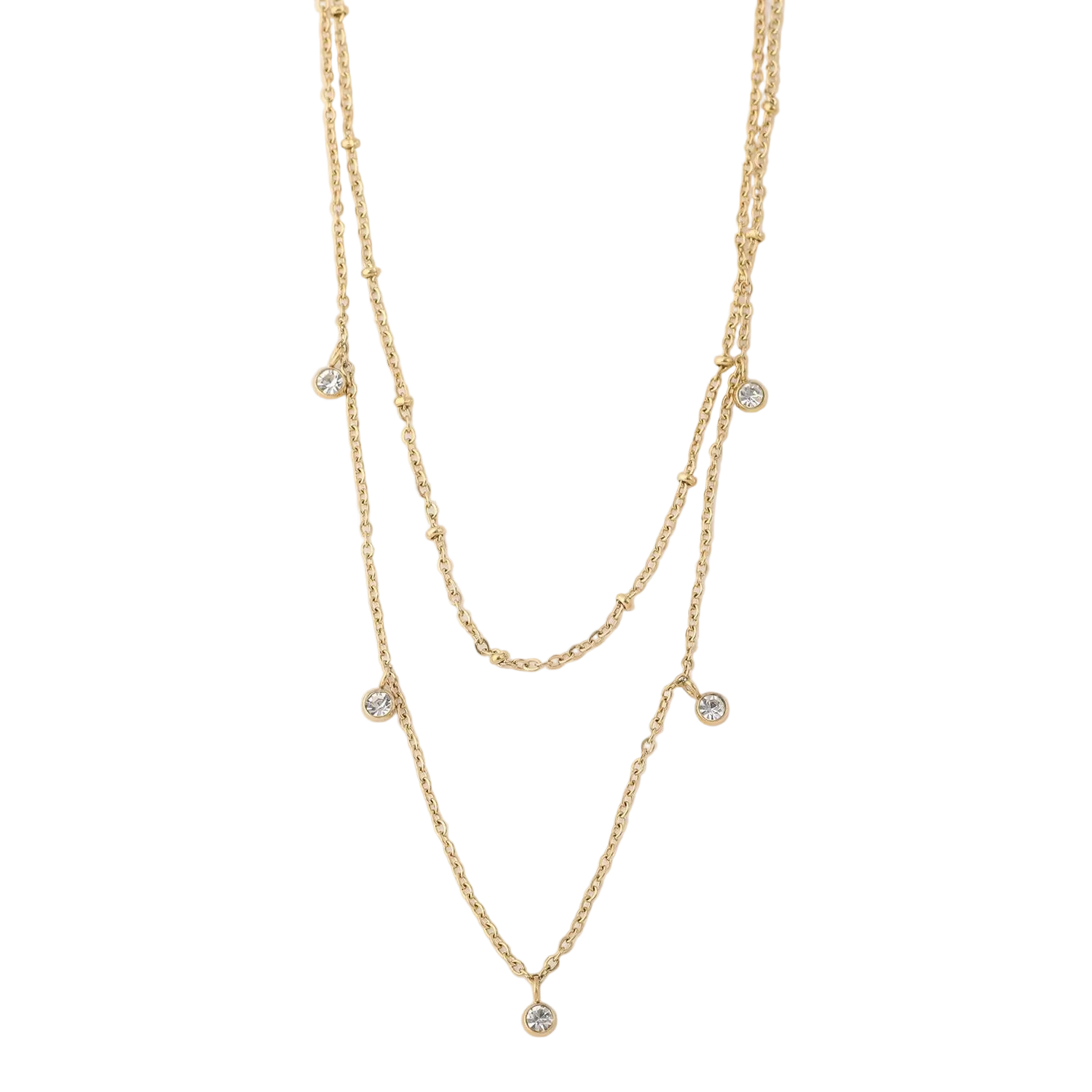 Collar 19V69 Italia Dorado STNE095