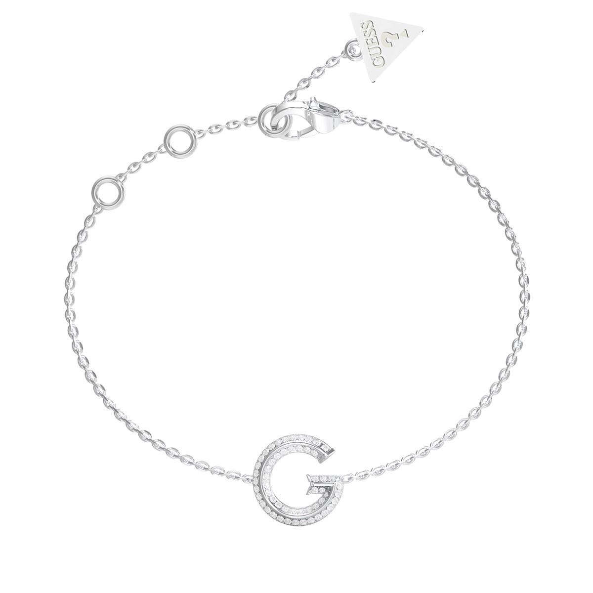 Brazalete JUBB05/442JW/RH/S Plateado Mujer Guess