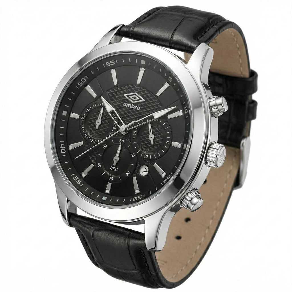 Reloj Análogo Hombre Umbro Plus Negro UMBP-1500-82