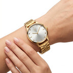 Reloj Análogo Femenino V1969 Dorado V1969-1000-165