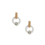 Gift Set Mujer Aros Anne Klein Cocoa Beach Dorado