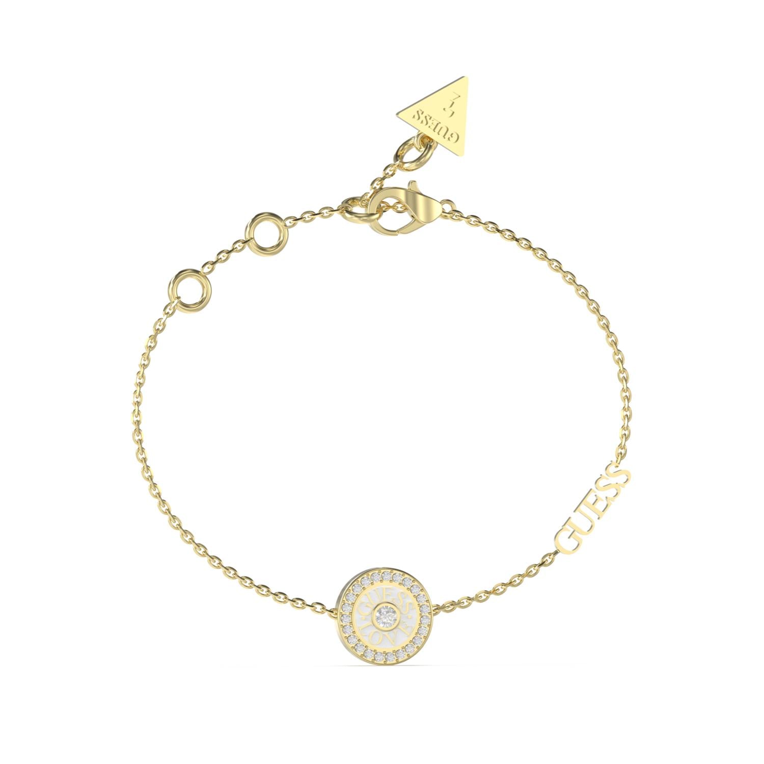 Pulsera Guess Dorada JUBB04082JWYGWHS