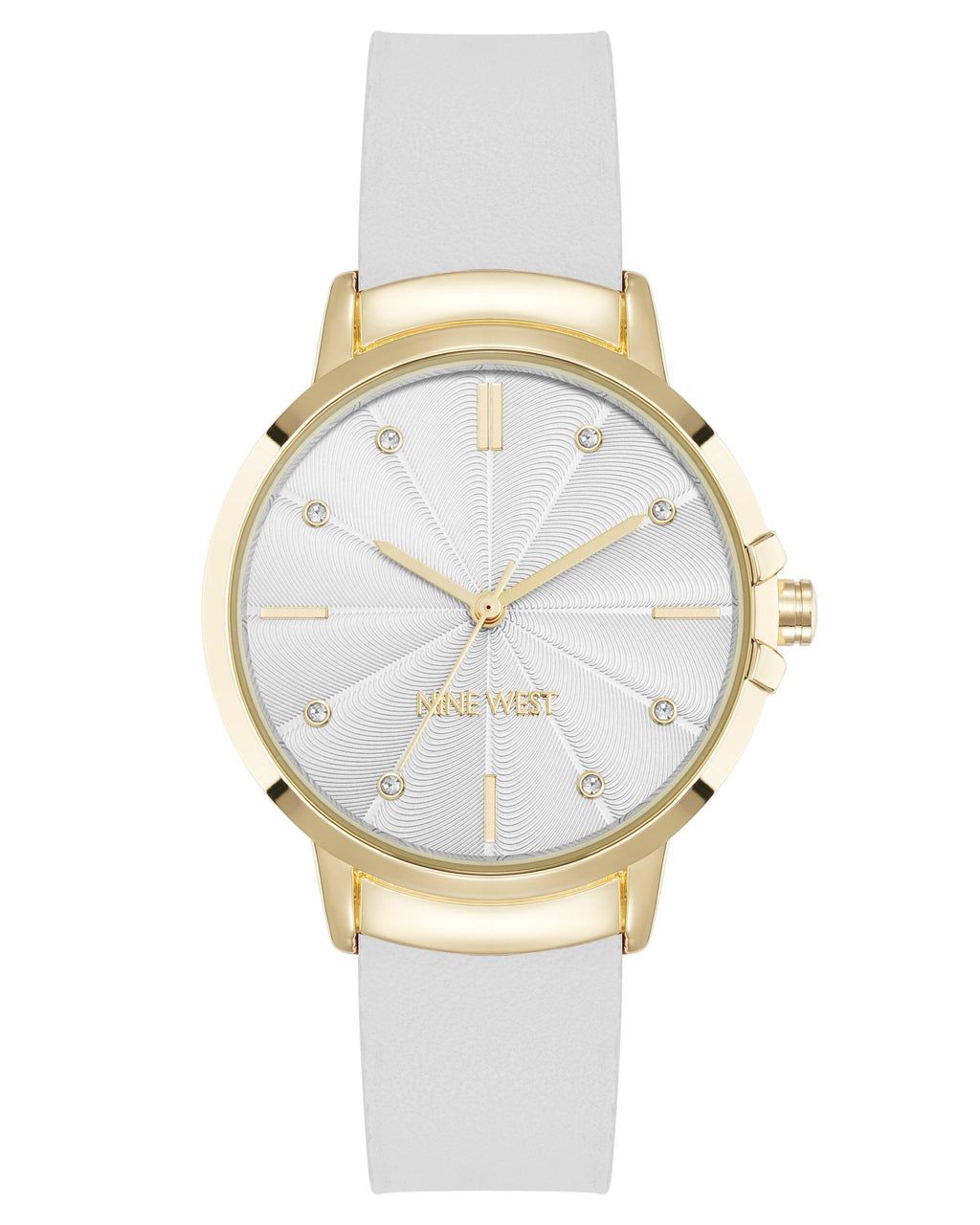 Reloj Análogo Mujer Nine West Blanco NW-3318GPWT