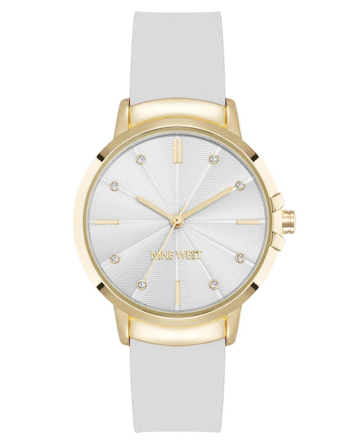 Reloj Análogo Mujer Nine West Blanco NW-3318GPWT