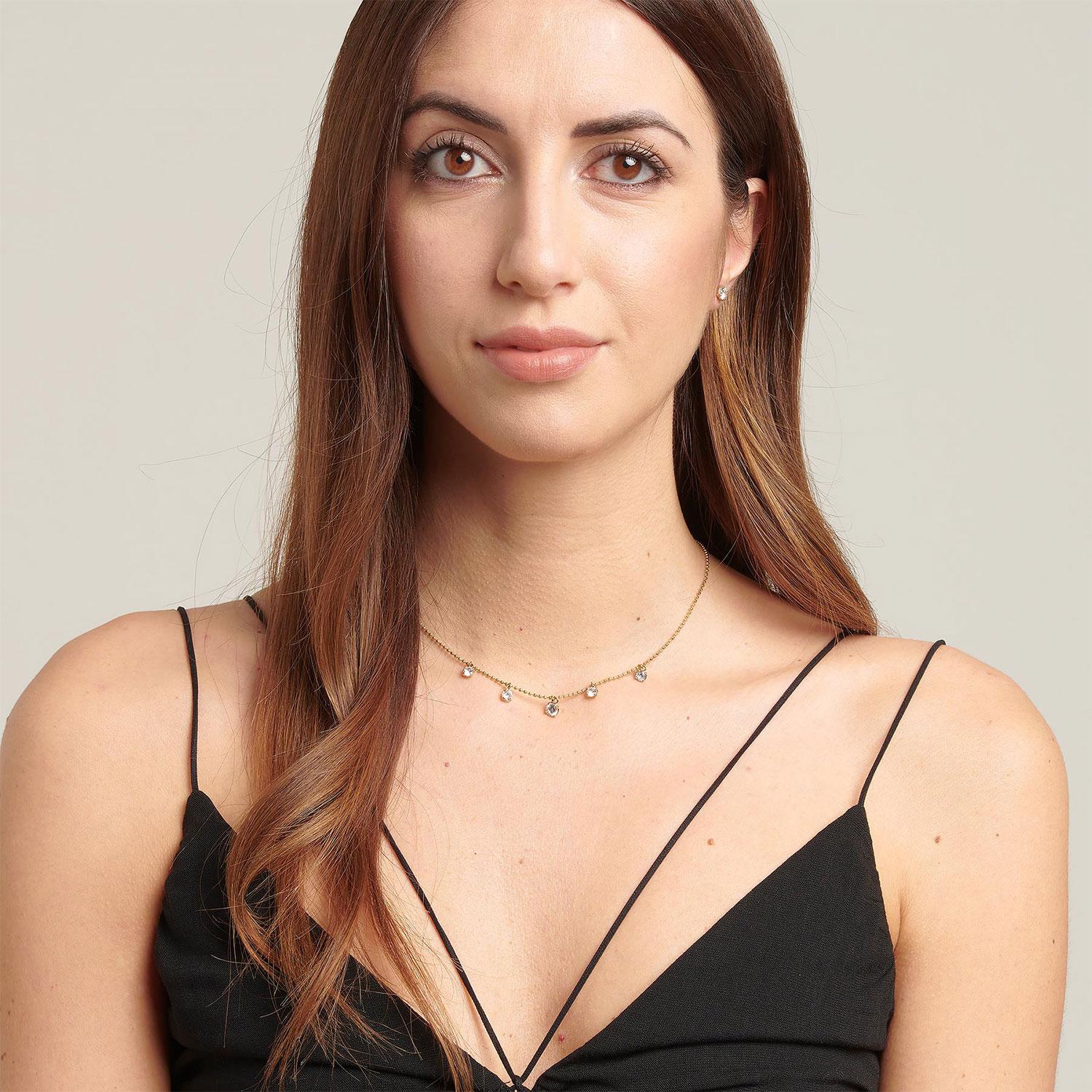 Collar Brosway BEIN015 Dorado Mujer
