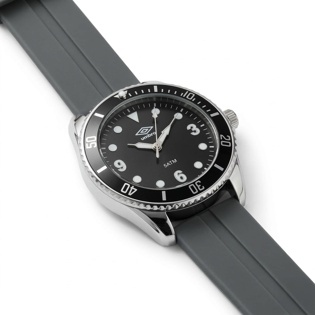 Reloj Análogo Hombre Umbro Plus Gris UMBP-1500-139