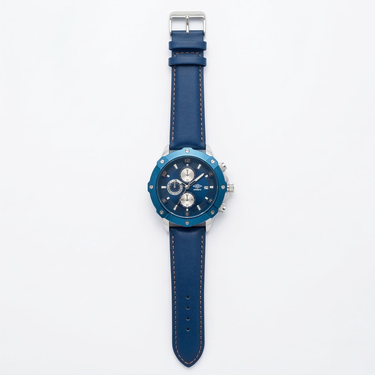 Reloj Análogo Hombre Umbro Plus Azul UMBP-1500-61
