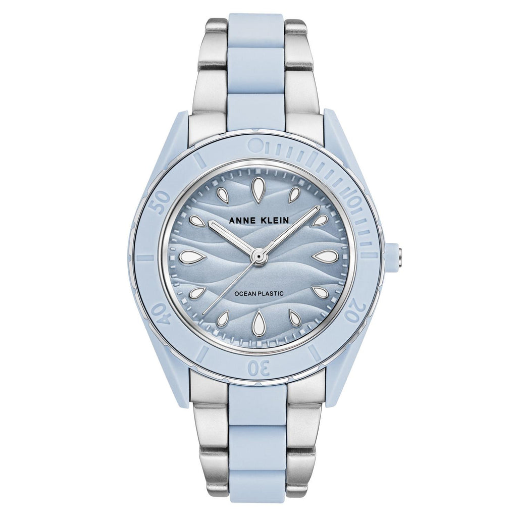 Reloj Anne Klein AK/3911LBSV Celeste Mujer