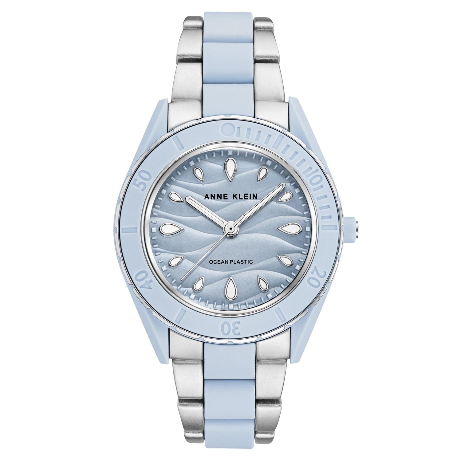 Reloj Anne Klein AK/3911LBSV Celeste Mujer
