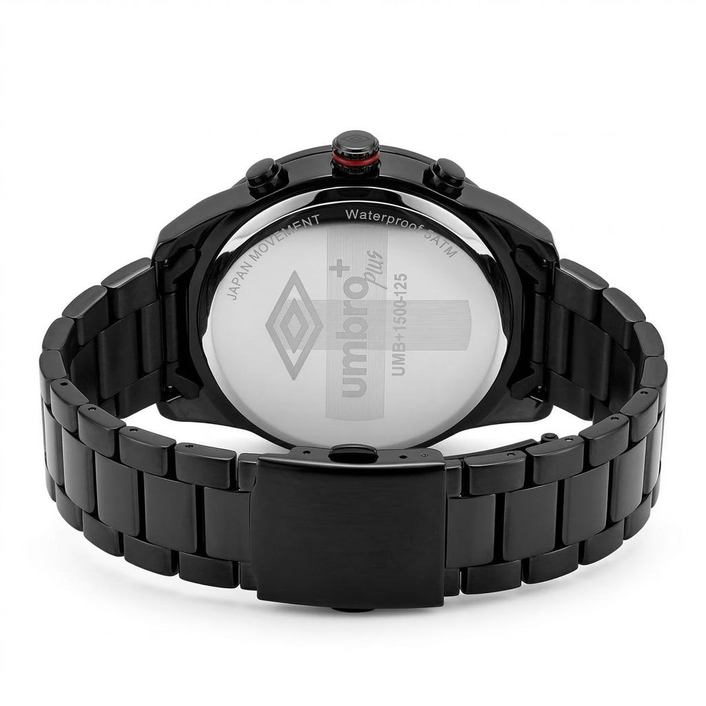 Reloj Análogo Hombre Umbro Plus Negro UMBP-1500-125