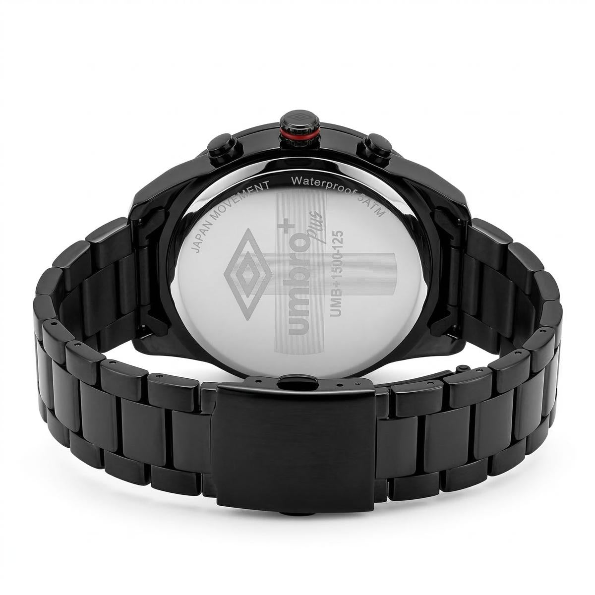 Reloj Análogo Hombre Umbro Plus Negro UMBP-1500-125