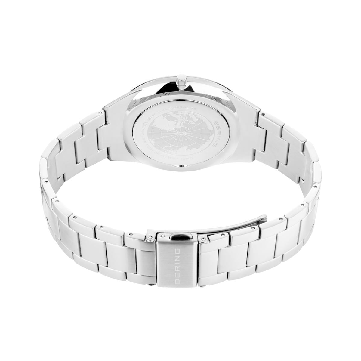 Reloj Análogo Hombre Bering Plateado 17240-707