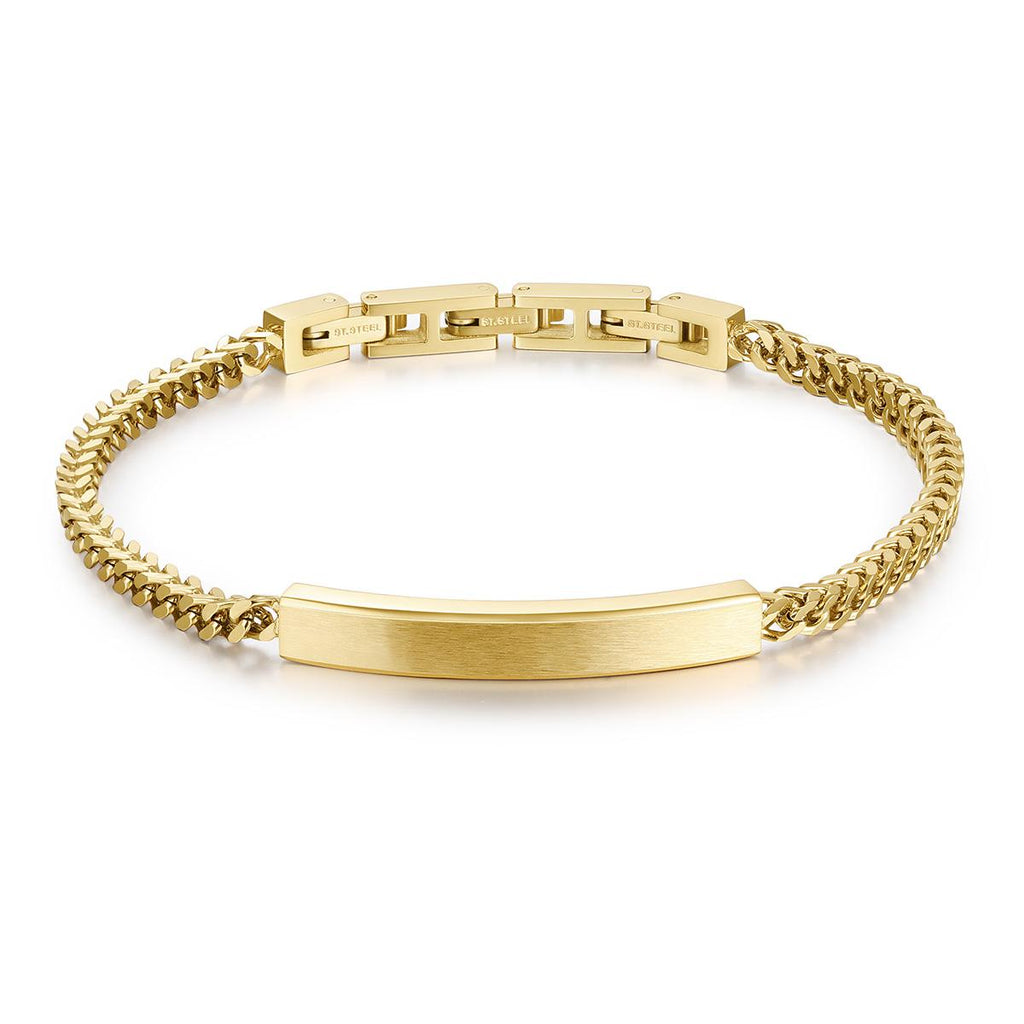 Pulsera Brosway Plateada Hombre BIK12