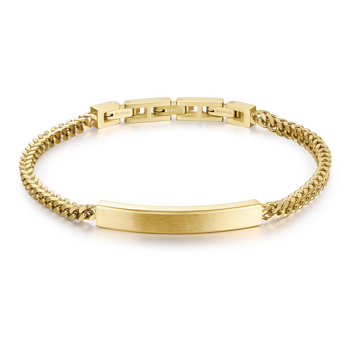 Pulsera Brosway Plateada Hombre BIK12