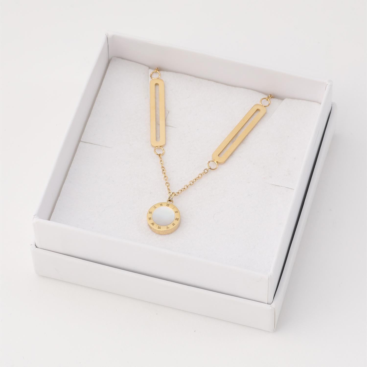 Collar 19V69 Italia Dorado Mujer STNE256