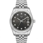 Reloj Análogo Femenino V1969 Plateado V1969-1000-194