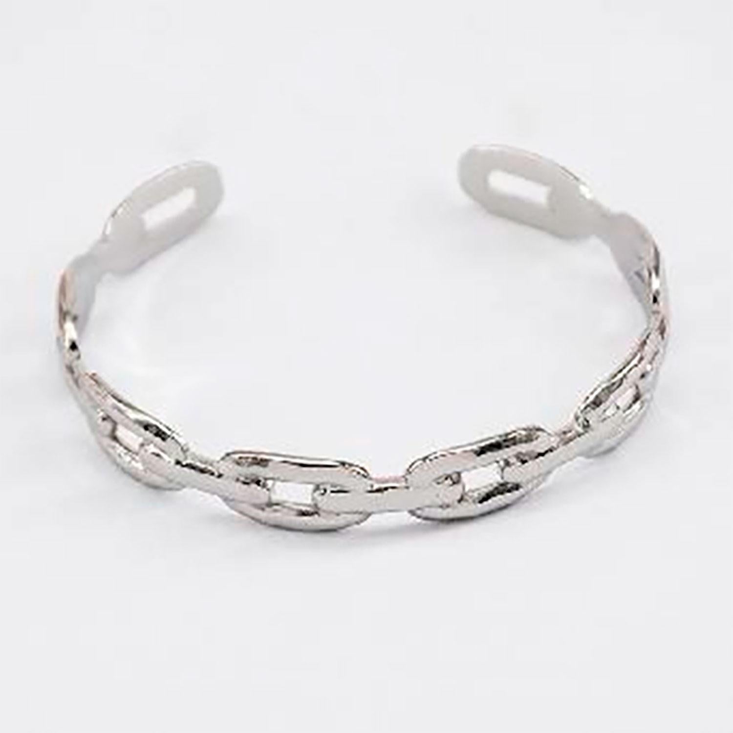 Brazalete  19v69 Plateado Mujer STB089