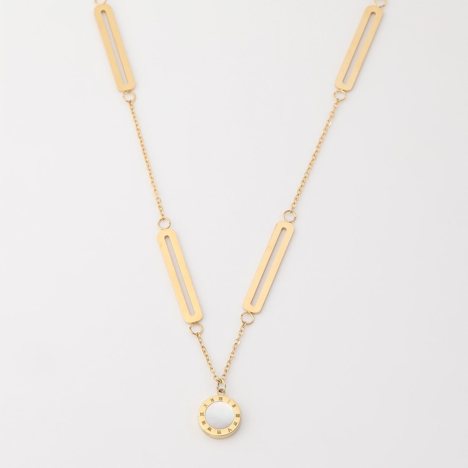 Collar 19V69 Italia Dorado Mujer STNE256