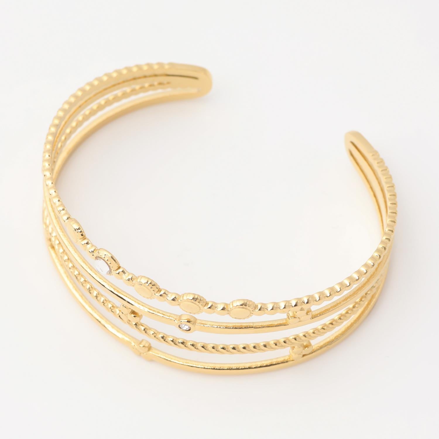 Brazalete  19v69 Dorado Mujer STB035