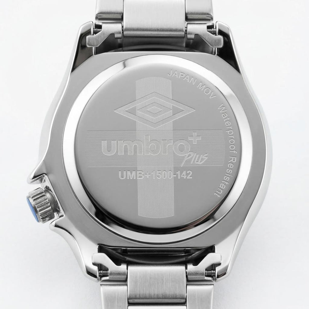 Reloj Análogo Hombre Umbro Plus Plateado UMBP-1500-142
