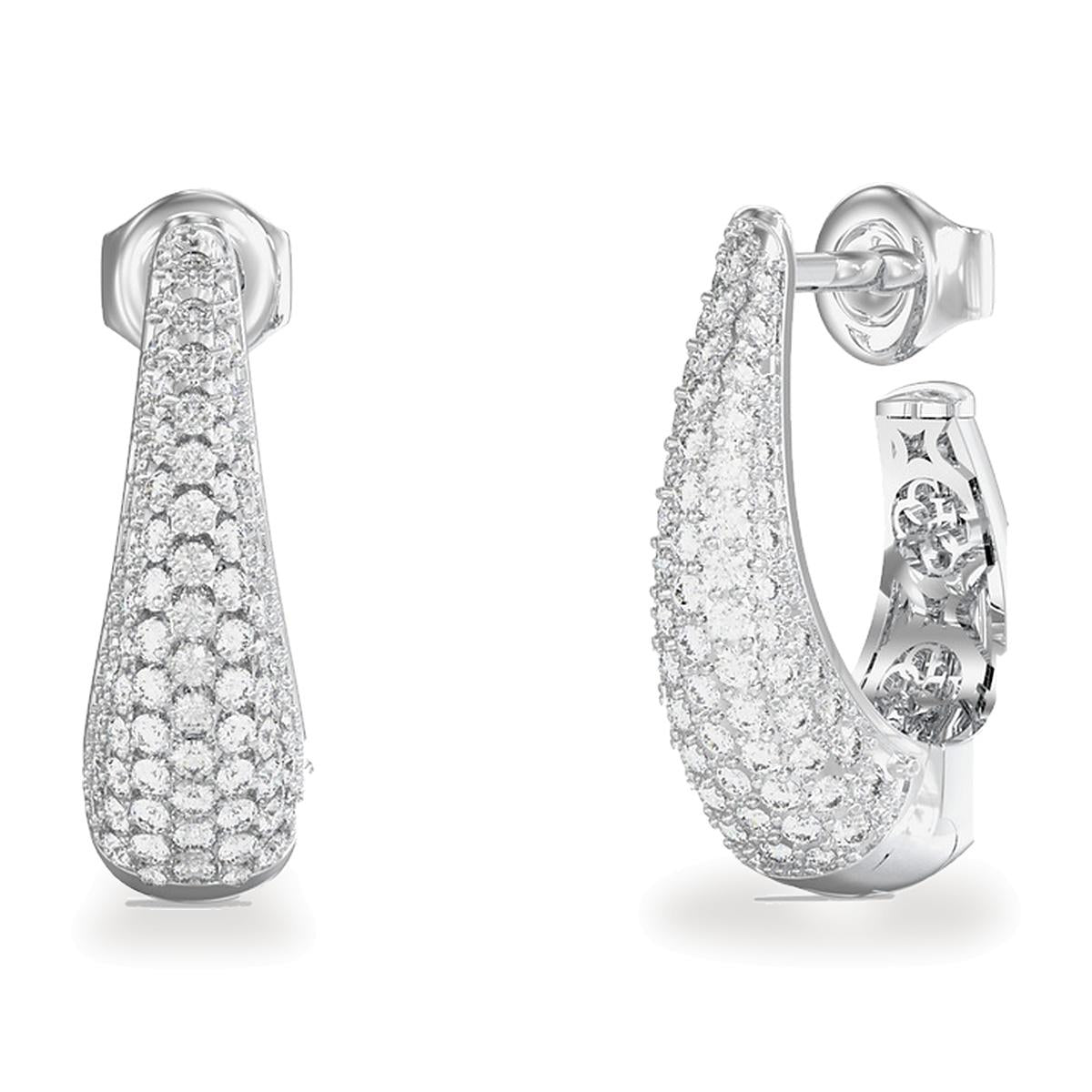 Aros Mujer Guess Plateado Jube06429Jwrht/U