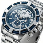 Reloj Análogo Hombre Umbro Plus Plateado UMBP-1500-69