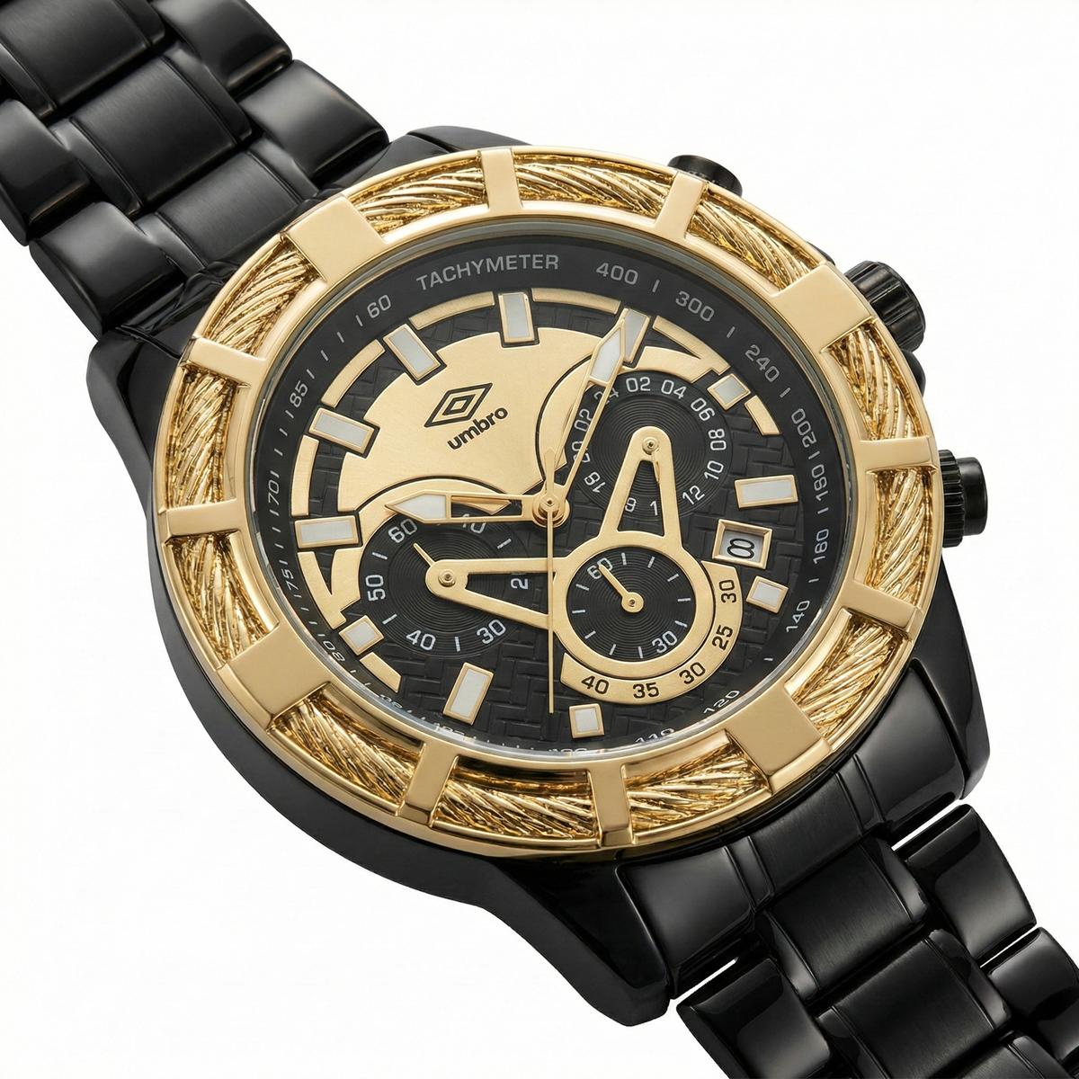 Reloj Análogo Hombre Umbro Plus Gris UMBP-1500-68