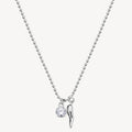 Collar Brosway BEIN008 Plateado Mujer