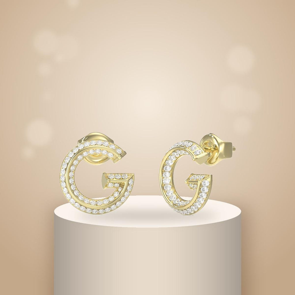 Aros Mujer Guess Dorado Jube05443Jwygt/U