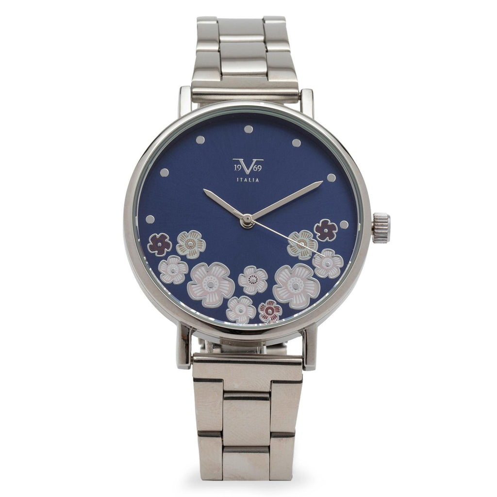 Reloj 19v69 Italia V1969-267-1 Plateado Mujer