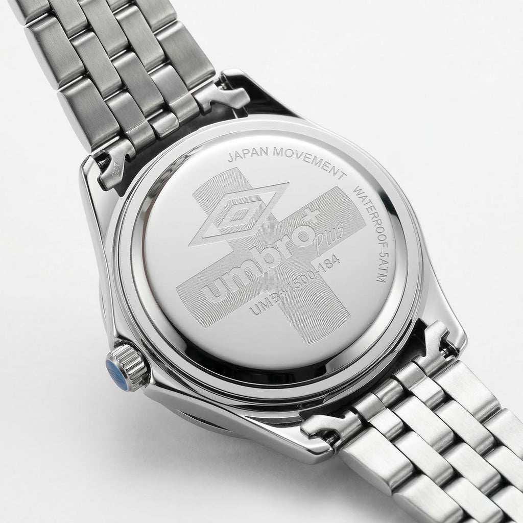 Reloj Análogo Hombre Umbro Plus Plateado UMBP-1500-184