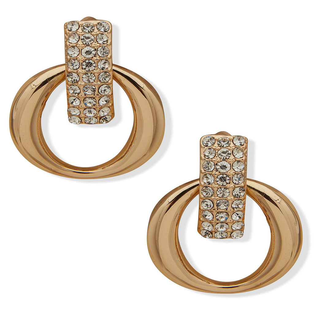 Aros Anne Klein Dorado Mujer 01G00760