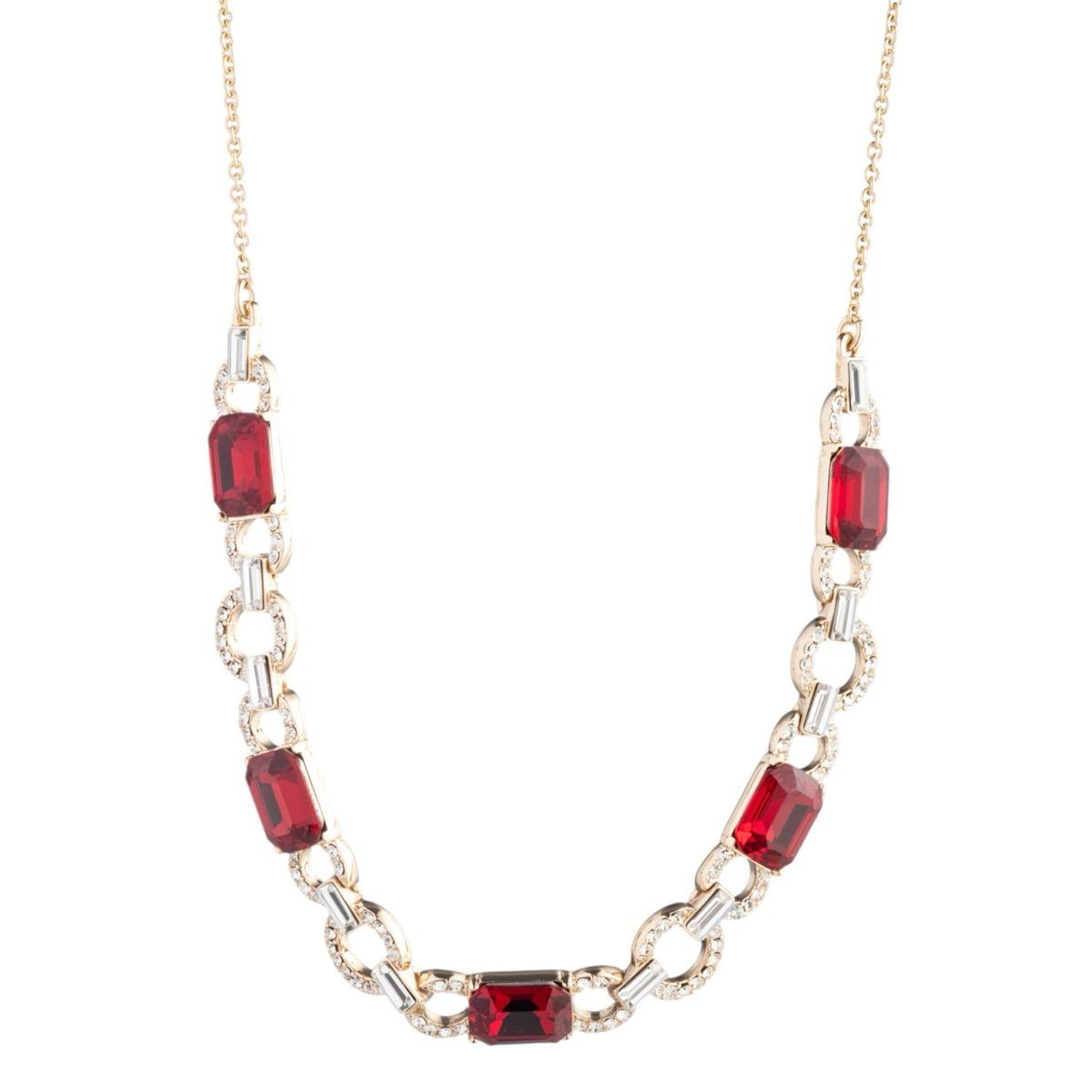 Collar Lauren Ralph Lauren Dorado Rojo 14N00541