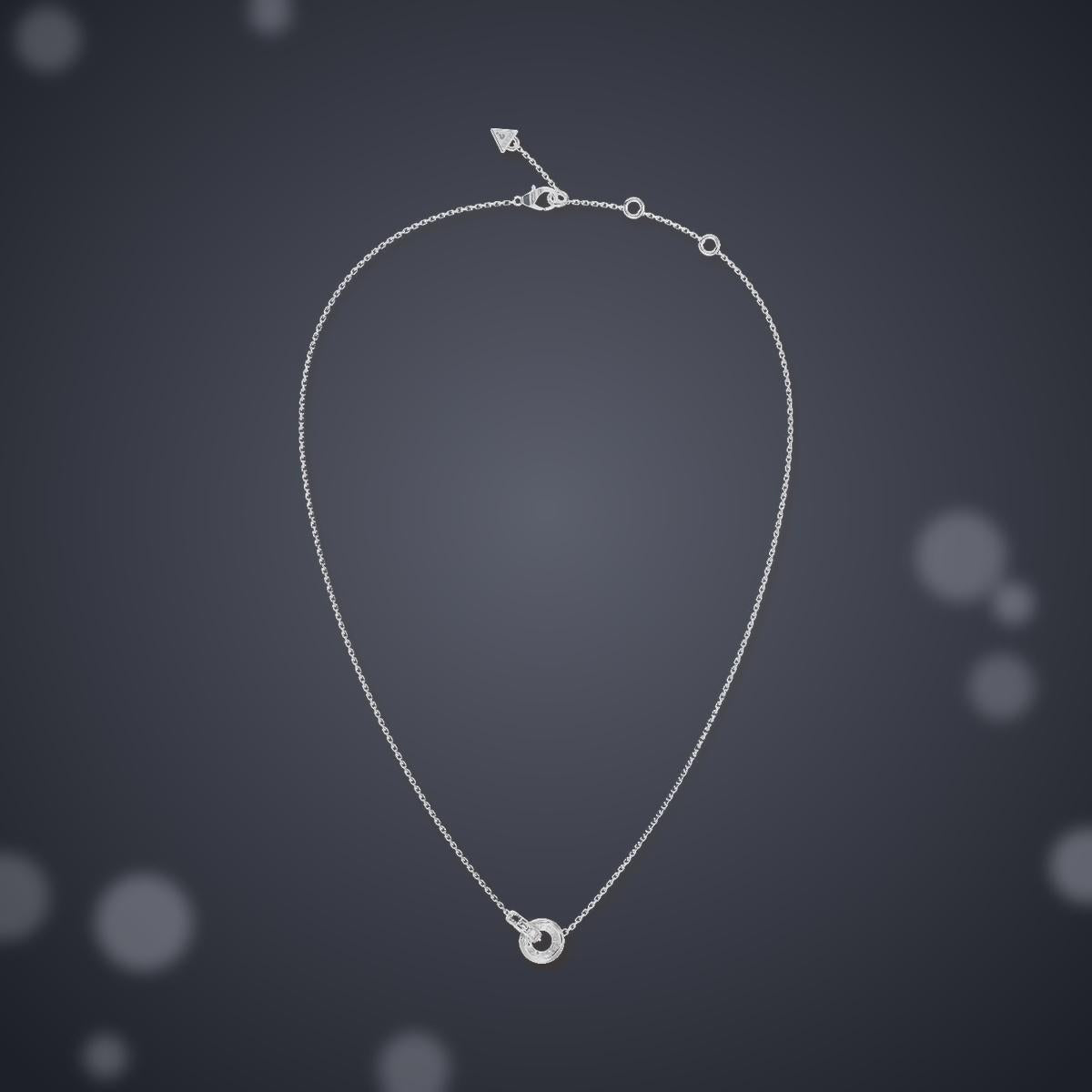 Collar Les Baguettes Mujer Guess Plateado