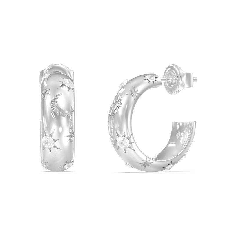 Aros Mujer Guess Plateado Jube06243Jwrht/U