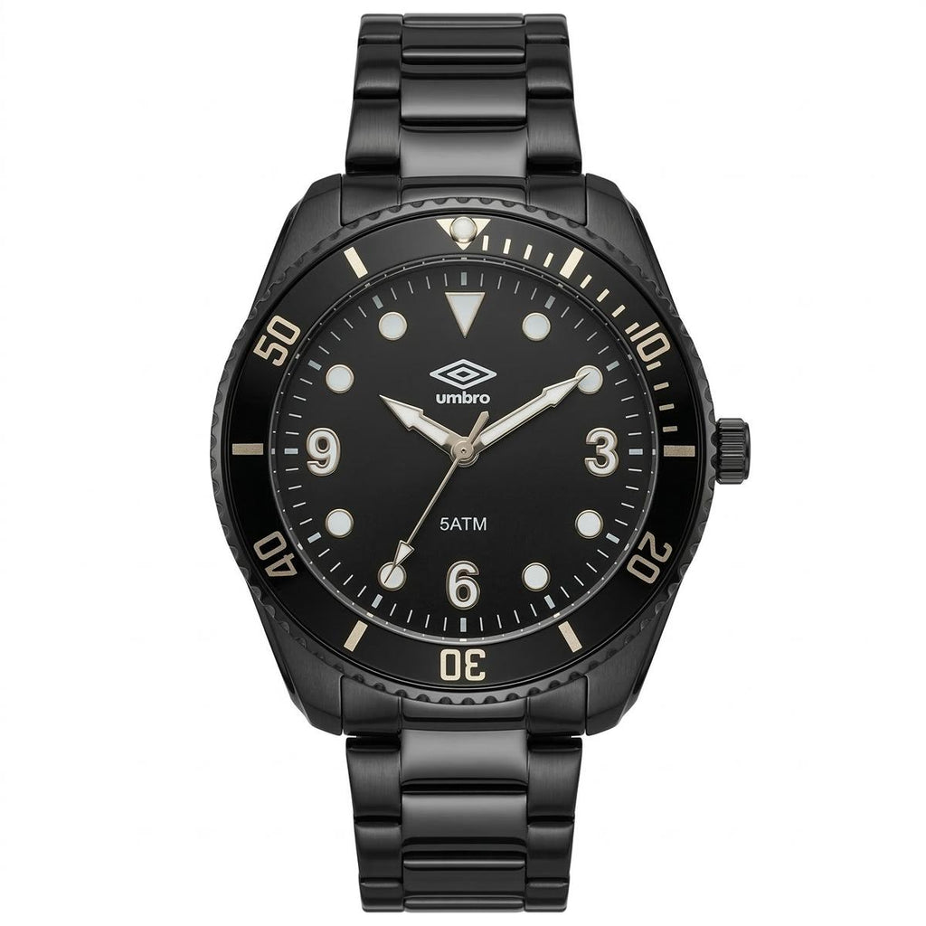 Reloj Análogo Hombre Umbro Plus Negro UMBP-1500-137