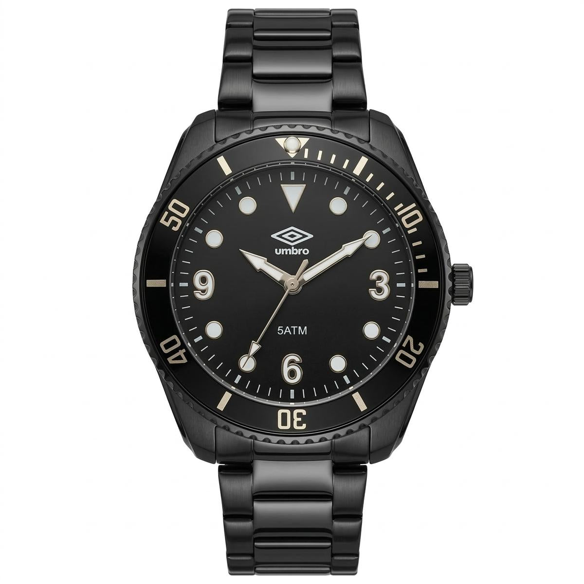 Reloj Análogo Hombre Umbro Plus Negro UMBP-1500-137