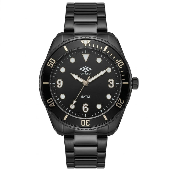 Reloj Análogo Hombre Umbro Plus Negro UMBP-1500-137