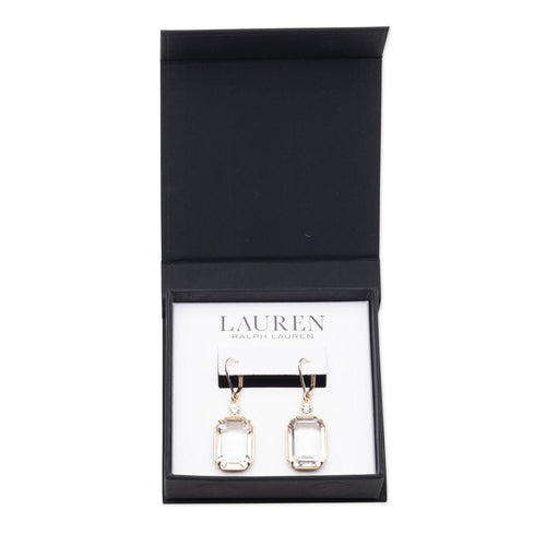Aros Colgantes Ralph Lauren Cristal Mujer 14G00670
