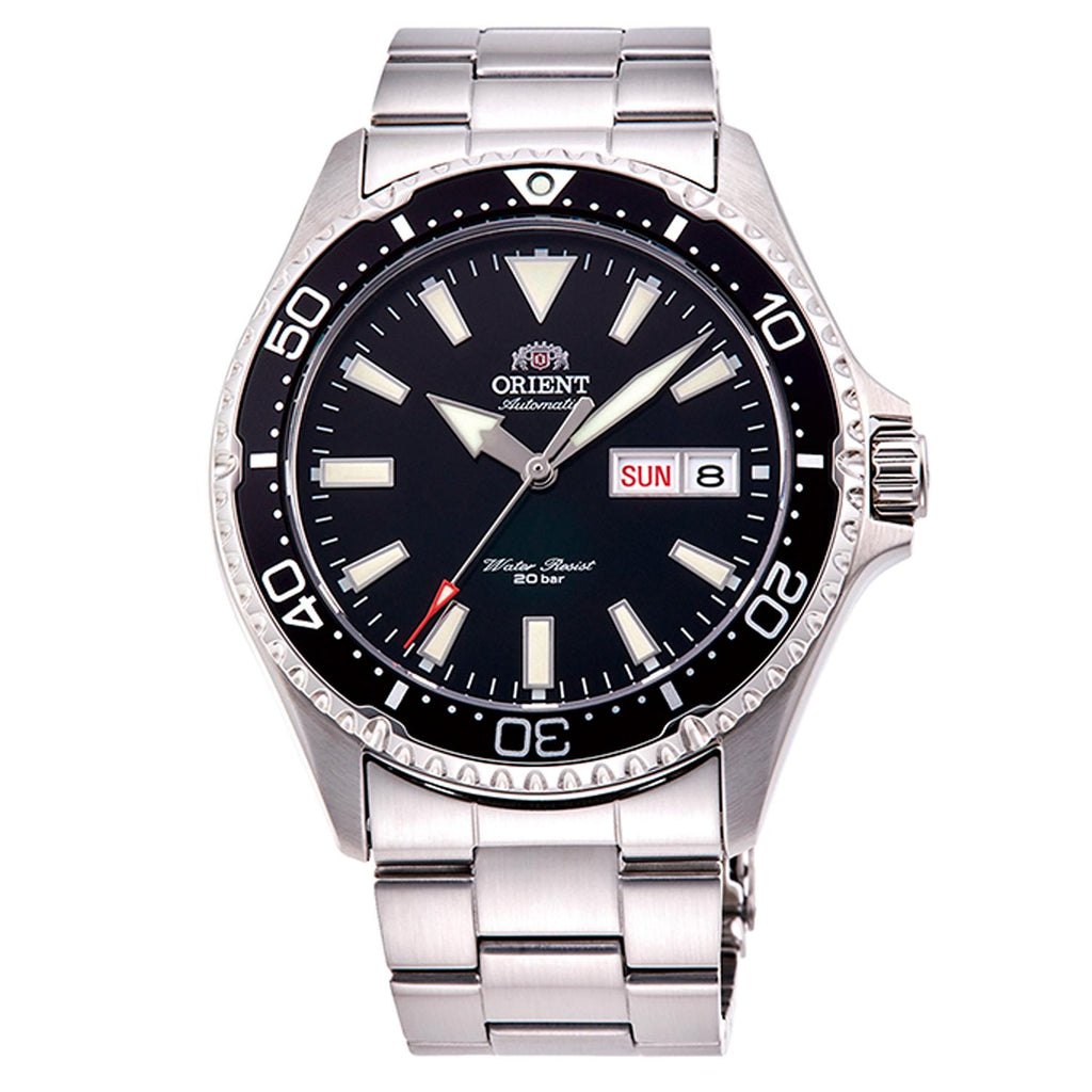 Reloj Hombre Orient Plateado RA-AA0001B