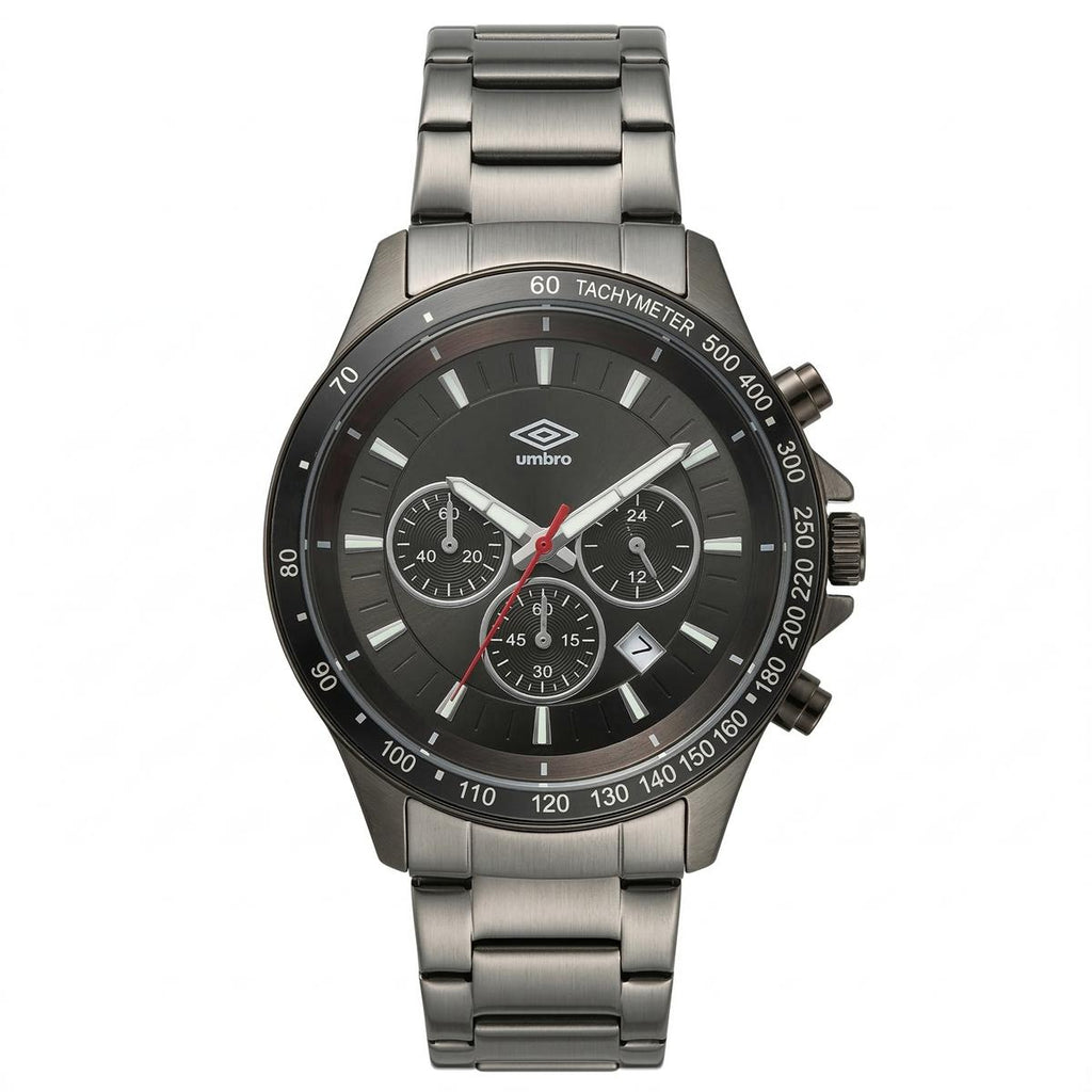Reloj Análogo Hombre Umbro Plus Gris UMBP-1500-159