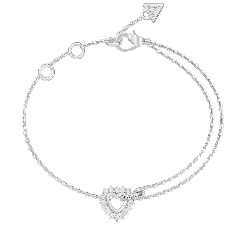 Brazalete Mujer Guess Plateado Jubb05534Jwrhs