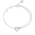 Brazalete Mujer Guess Plateado Jubb05534Jwrhs